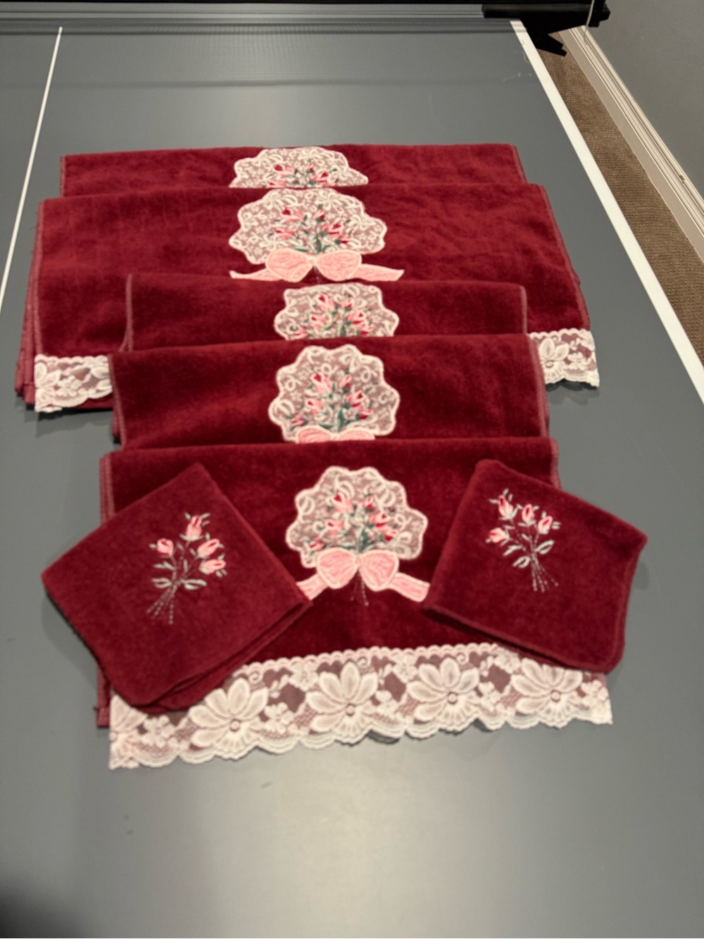 Vintage JCPenney Bath Towel Set